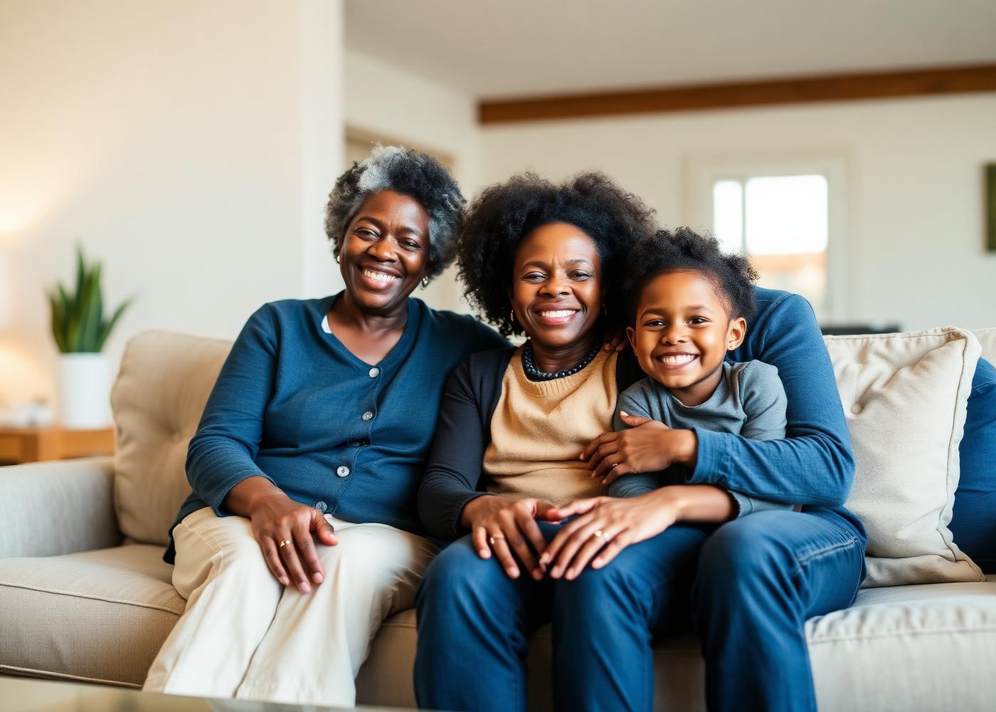 Families receiving warm community support